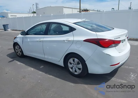 2016 Hyundai Elantra Se из США, поврежденный, VIN 5NPDH4AE7GH695778